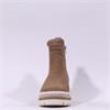Rieker Platform Ankle Boot With Side Zip - Brown